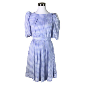 Unisex By Malina - Schiffon dress, size 40 - Light blue (1)