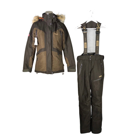 Unisex HART - Winter jacket and pants set, size 36 - Brown ()