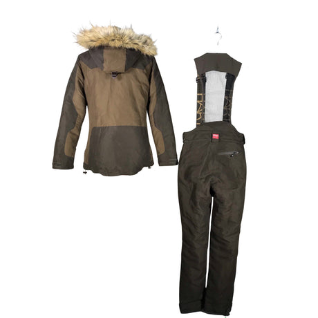 Unisex HART - Winter jacket and pants set, size 36 - Brown (2)