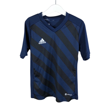 Unisex Adidas - Sports shirt, short sleeve, size 134 - 140 - Blue ()