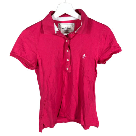 Unisex Abercrombie&Fitch - Polo shirt, size 38 - Pink ()