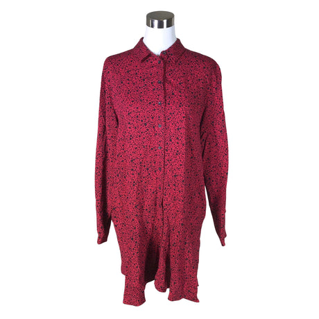 Unisex Nanso - Schiffon dress, size 40 - Red ()