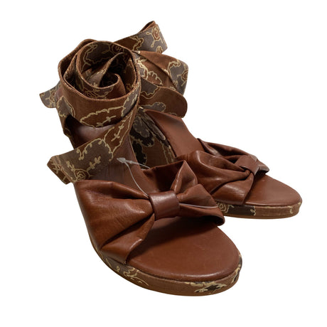 Unisex Wildflower - Wedge sandals, size 36 - Brown (2)
