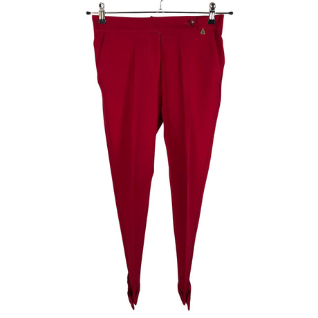 Unisex Rinascimento - Straight leg trousers, size 36 - Red ()