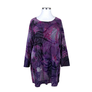 Unisex NP Collection - Tricot tunic, size 48 - Violet (1)