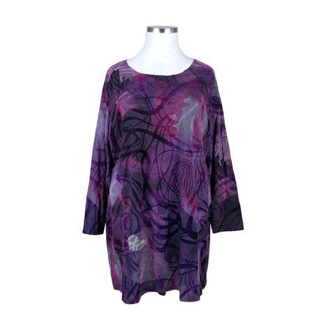 Unisex NP Collection - Tricot tunic, size 48 - Violet ()