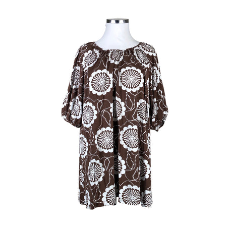 Unisex Nanso - Tricot tunic, size 50 - Brown ()