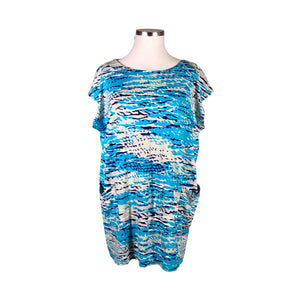 Unisex Nanso - Tricot tunic, size 50 - Turquoise (1)