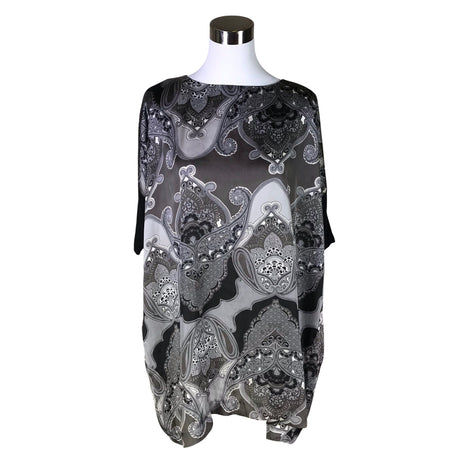 Unisex Soyaconcept - Schiffon tunic, size 36 - Gray ()