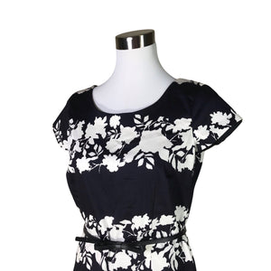 Unisex Comma - Sheath dress, size 38 - Blue (3)