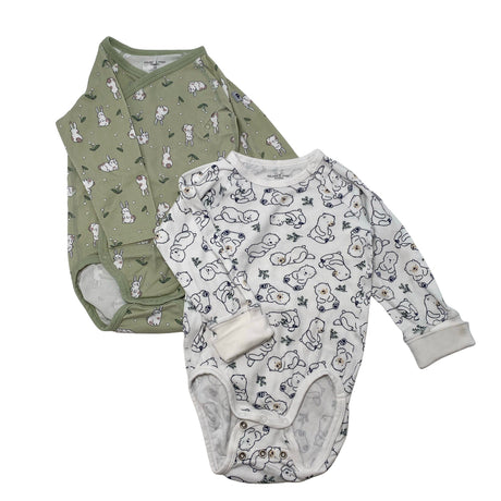 Unisex Polarn O. Pyret - Body, size 68 - 74 - Green ()
