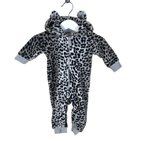 Unisex Lindex - Fleece overall, size 56 - 62 - Gray ()