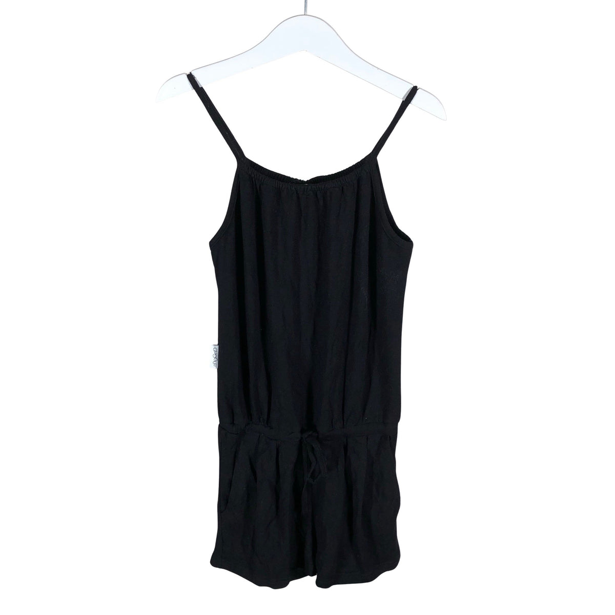 Unisex Gugguu - Short overalls, size 128 - 134 - Black (1)