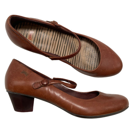 Unisex Camper - High heels, size 37 - Brown ()
