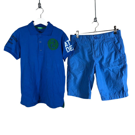 Unisex Benetton - T-shirt, size 140 - 146 - Blue ()