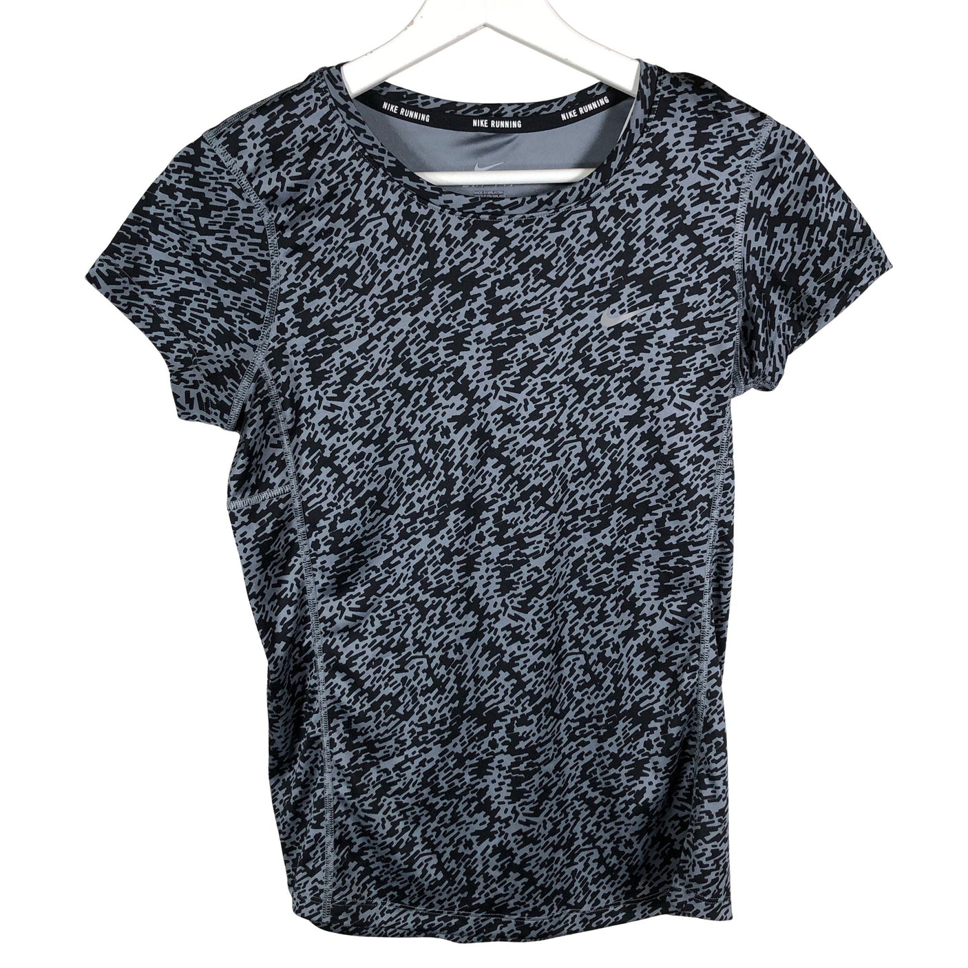 Unisex Nike - Sports shirt, short sleeve, size 34 - Gray (1)