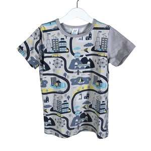 Unisex Breden - T-shirt, size 134 - 140 - Gray (1)