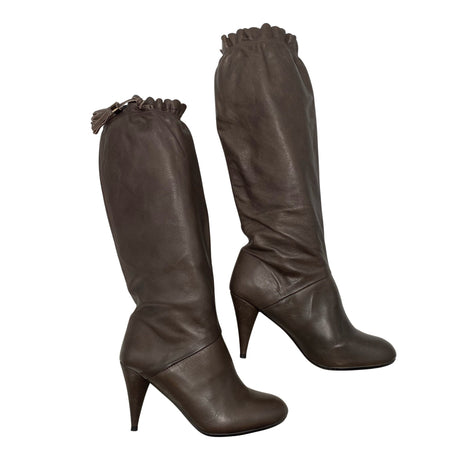 Unisex Topshop - Boots, size 38 - Brown ()