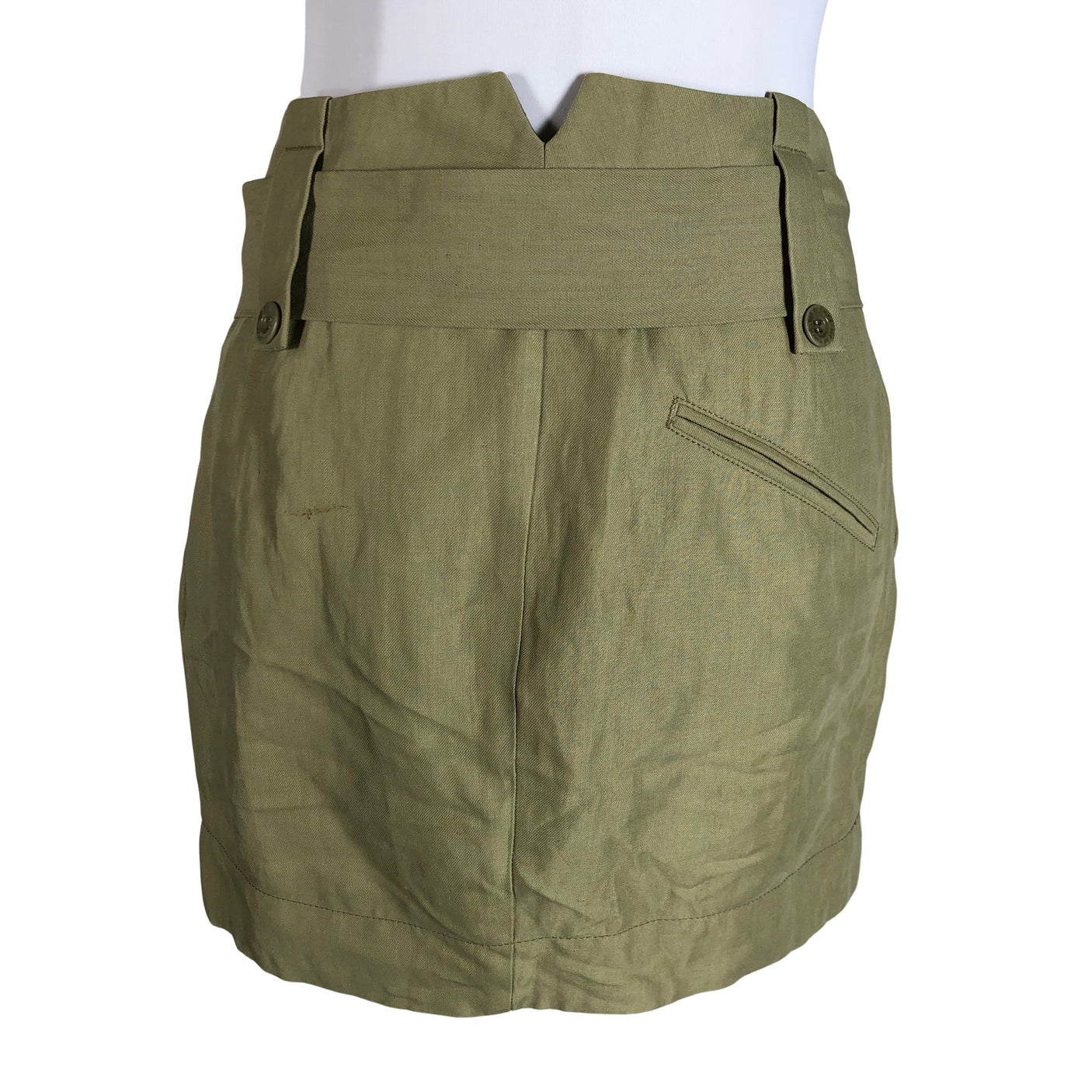 Unisex See by Chloé - Fabric skirt, size 36 - Green (2)