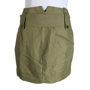 Unisex See by Chloé - Fabric skirt, size 36 - Green (2)