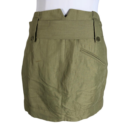 Unisex See by Chloé - Fabric skirt, size 36 - Green (2)