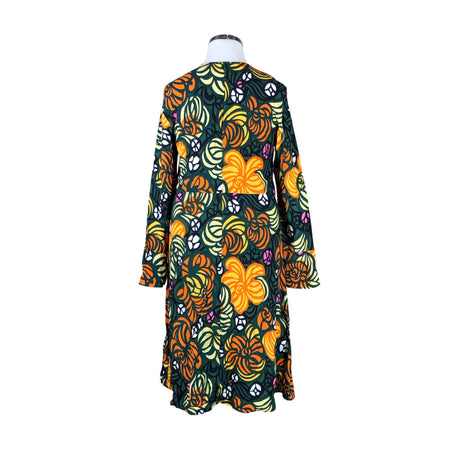 Unisex Marimekko - Schiffon dress, size 44 - Green (2)