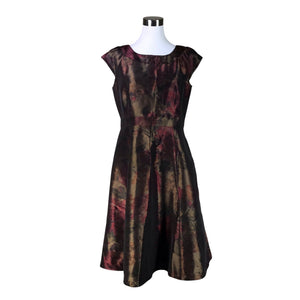 Unisex Laura Ashley - Party dress, size 40 - Brown (1)