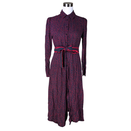 Unisex Tommy Hilfiger - Schiffon dress, size 40 - Gray ()