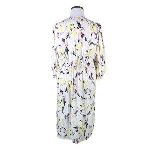 Unisex Sand - Schiffon dress, size 42 - Natural white (3)