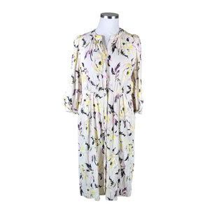 Unisex Sand - Schiffon dress, size 42 - Natural white (1)