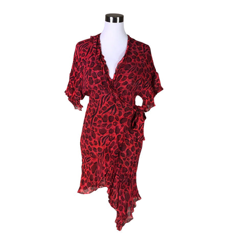 Unisex IRO - Schiffon dress, size 36 - Red ()