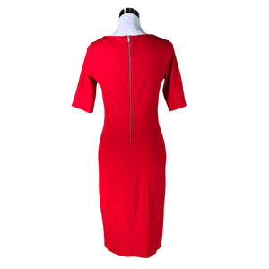 Unisex InWear - Tricot dress, size 36 - Red (2)