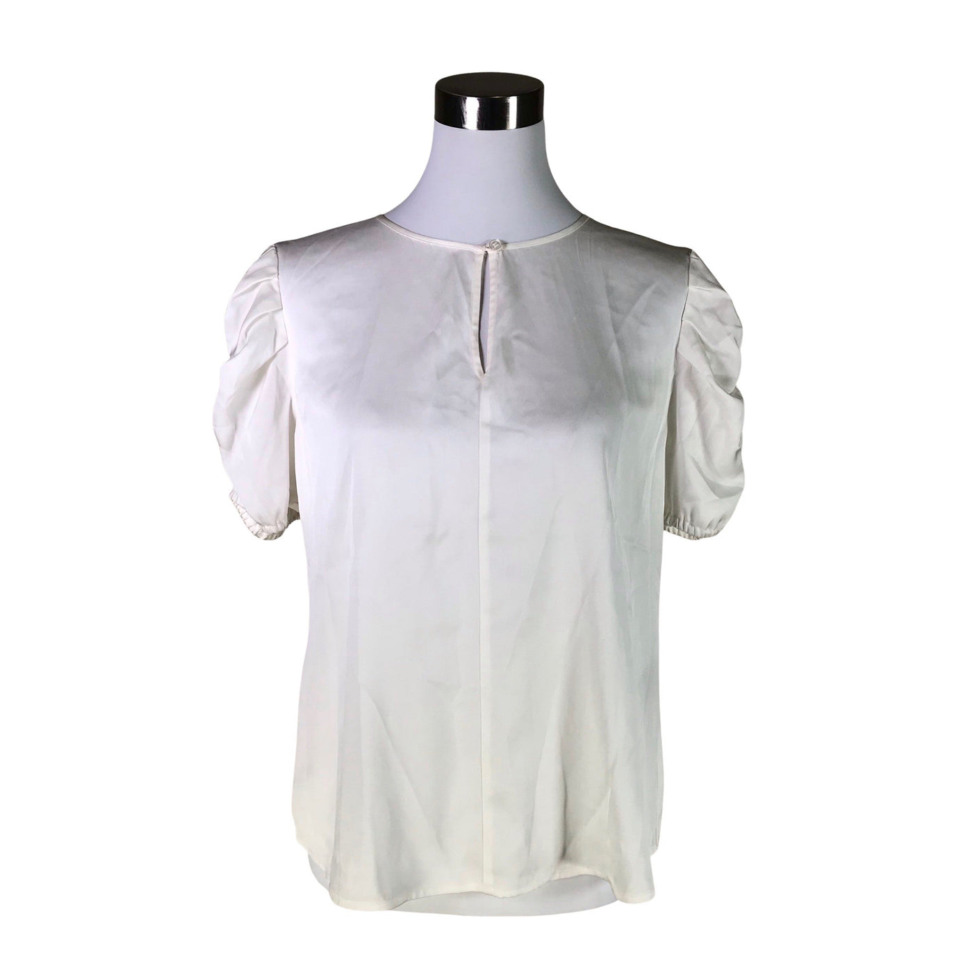 Unisex Sand - Short-sleeved blouse, size 40 - Natural white (1)