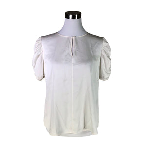 Unisex Sand - Short-sleeved blouse, size 40 - Natural white (1)
