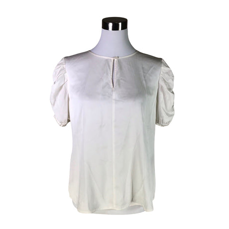 Unisex Sand - Short-sleeved blouse, size 40 - Natural white ()