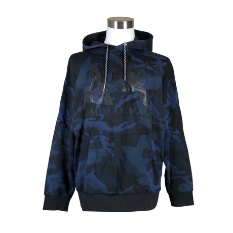 Unisex Armani Exchange - Hoodie, size XL - Blue ()