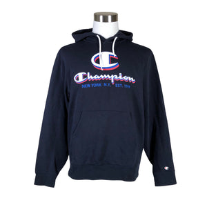 Unisex Champion - Hoodie, size L - Blue (1)