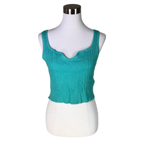 Unisex &Other Stories - Cardigan, size 40 - Turquoise (3)