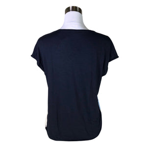 Unisex Opus - Short-sleeved blouse, size 38 - Blue (2)