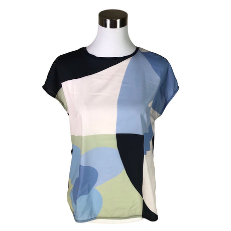 Unisex Opus - Short-sleeved blouse, size 38 - Blue ()