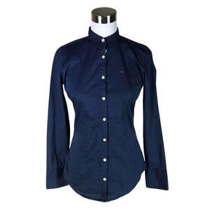 Unisex Tommy Jeans (Tommy Hilfiger) - Collared shirt, size 36 - Blue (1)