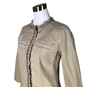 Unisex Liu Jo - Denim jacket, size 38 - Beige (3)