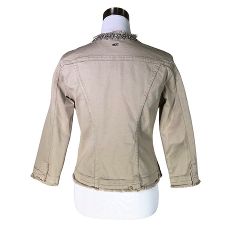 Unisex Liu Jo - Denim jacket, size 38 - Beige (2)