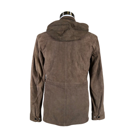 Unisex Hackett - Leather jacket, size S - Brown (2)