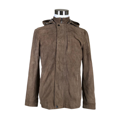 Unisex Hackett - Leather jacket, size S - Brown ()