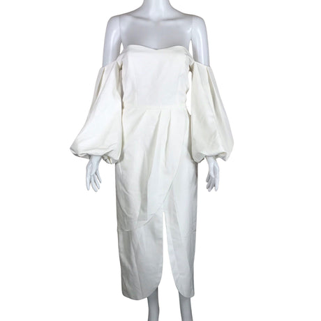 Unisex Yaura - Party dress, size 36 - White ()