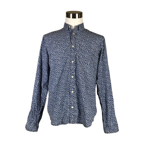 Unisex Cottonfield - Collared shirt, size L - Blue ()