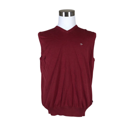 Unisex Fynch-Hatton - Knit vest, size L - Wine red ()