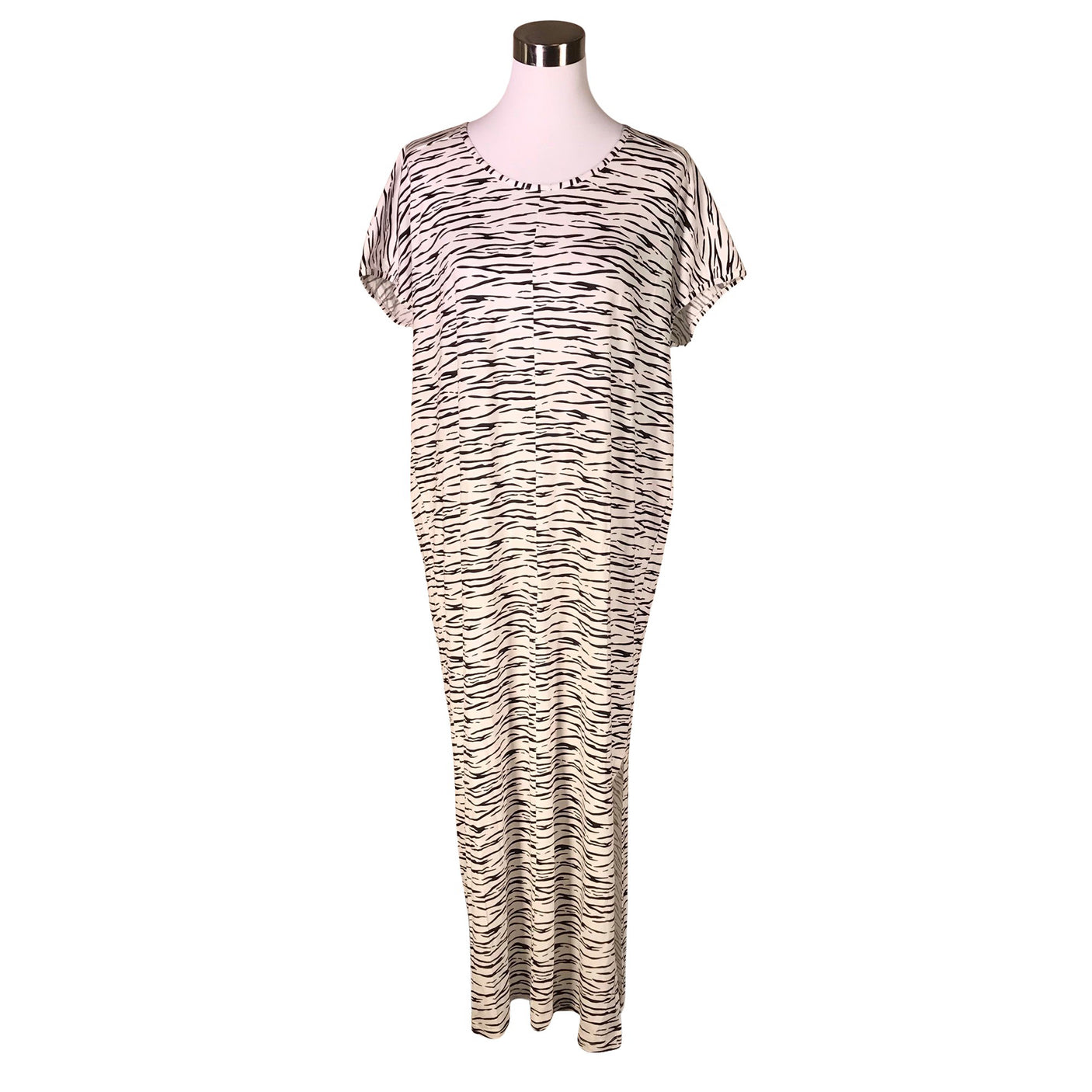 Unisex House of Lola - Tricot dress, size 40 - White (1)