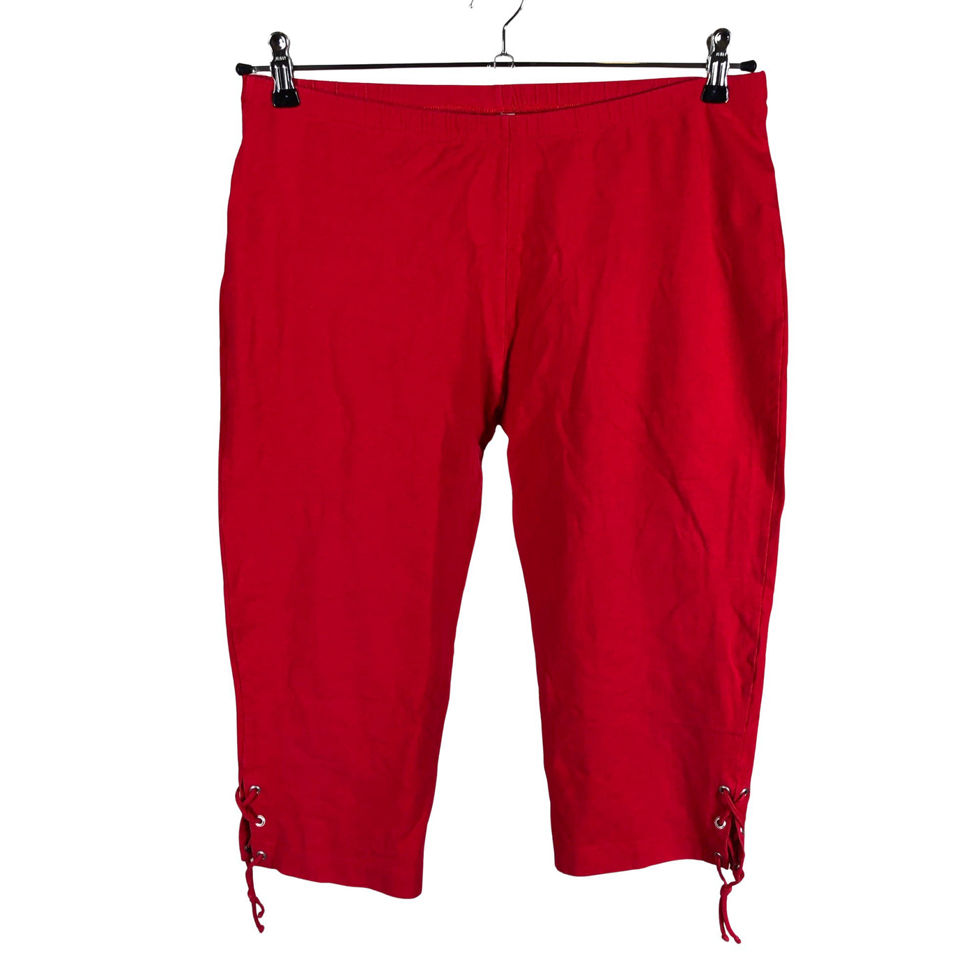 Unisex Voglia - Tricot capri pants, size 42 - Red (1)